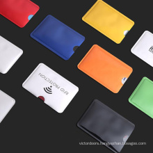 Shield signal anti RFID smart card holder blocking sleeve